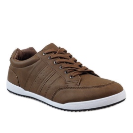 Khakifarbene Herren-Sneaker M-616 1