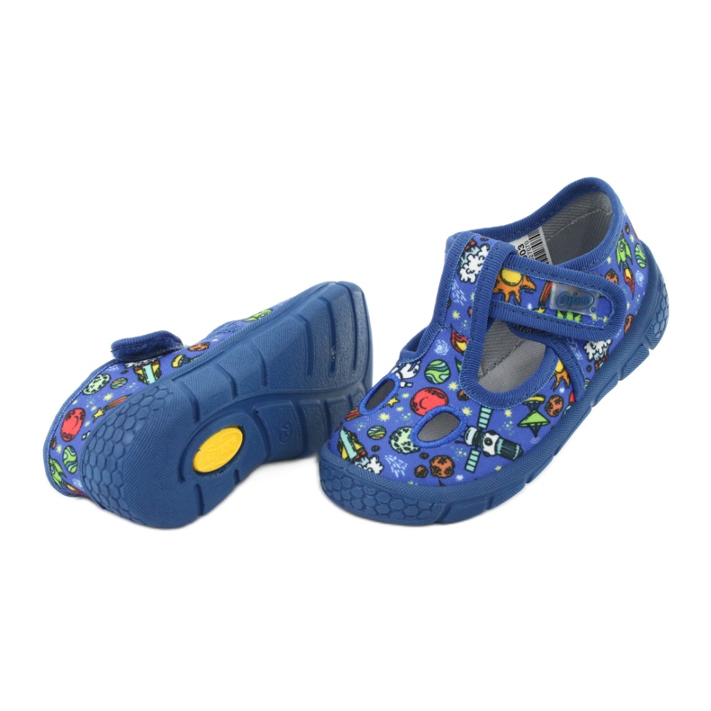 Befado Kinderschuhe 533P003 blau mehrfarbig 4