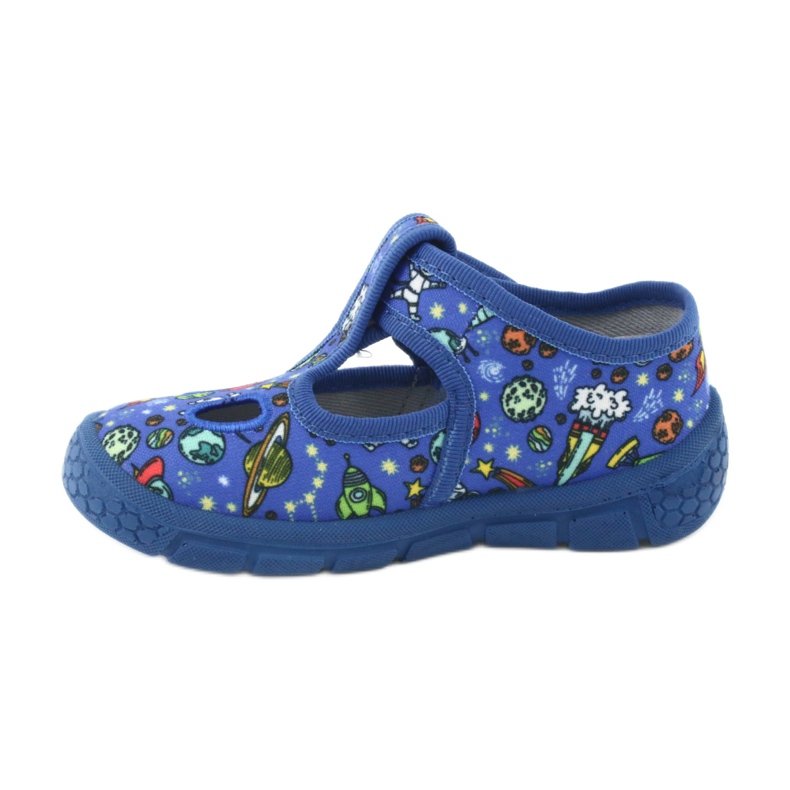 Befado Kinderschuhe 533P003 blau mehrfarbig 2