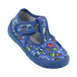 Befado Kinderschuhe 533P003 blau mehrfarbig 1