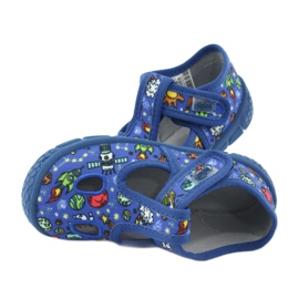 Befado Kinderschuhe 533P003 blau mehrfarbig 5
