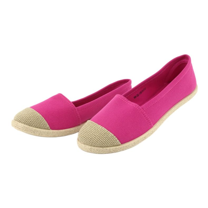 Wishot 32-130 Ballerinas Espadrilles rosa 3