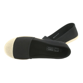 Wishot 32-130 Ballerinas Espadrilles schwarz 5