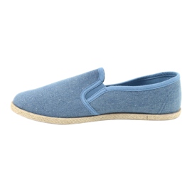 Wishot Damen-Espadrilles mit Glitzer 32-187 Blau 2