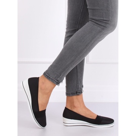 Ballerinas mit Keilabsatz S81B001 Schwarz 1