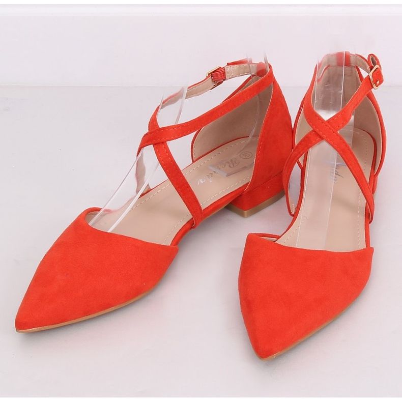 Ballerinas im Orangenschliff S-880 Orange 1