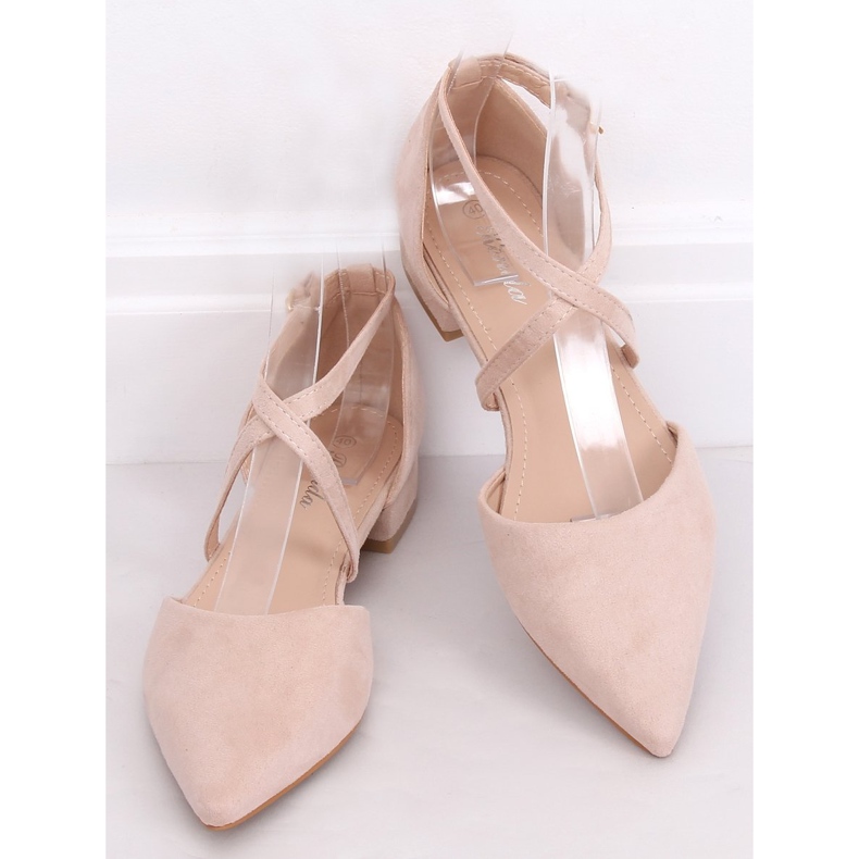Ballerinas beige geschnitten S-880 Beige 1