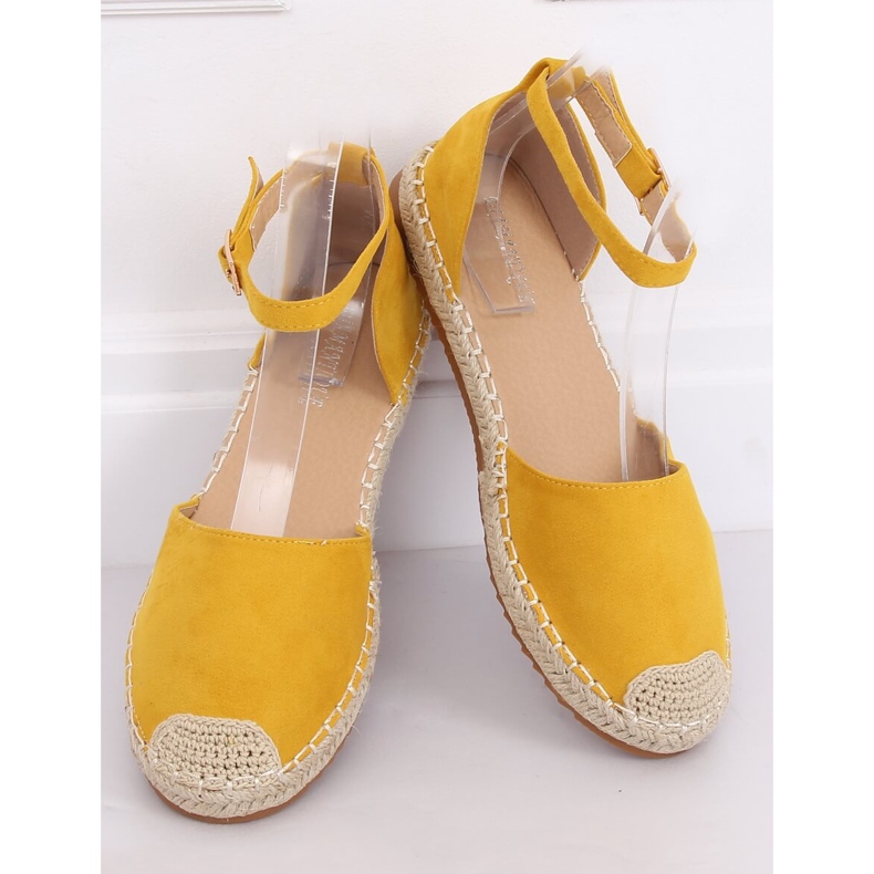 Honey Espadrilles für Damen YSD810 Gelb 1