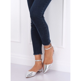 Ballerinas im Silberschliff MM-795 Silver grau 1