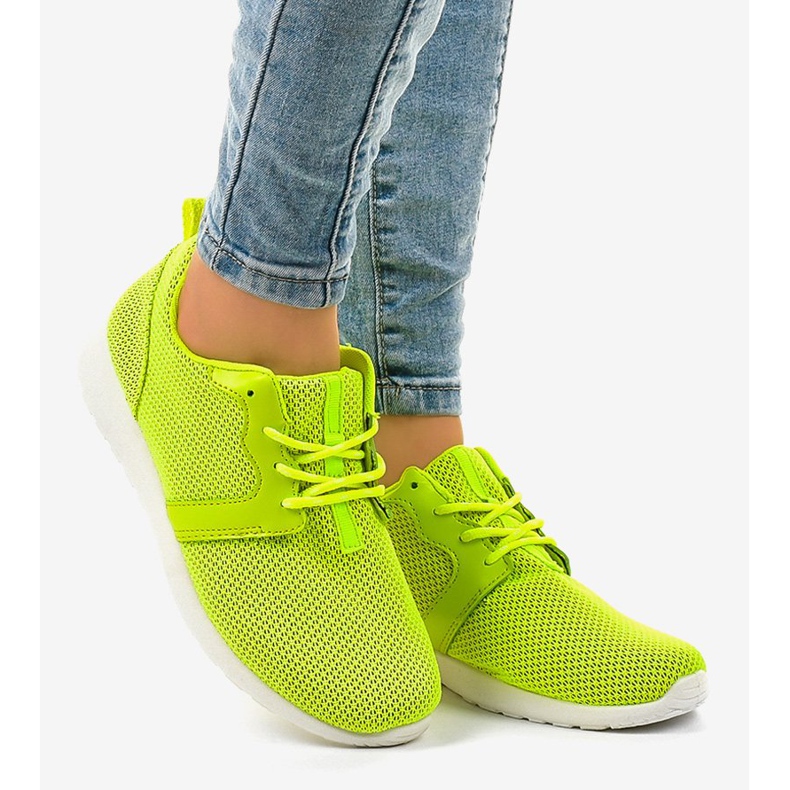 Grüne Damen Sportschuhe Z105 2