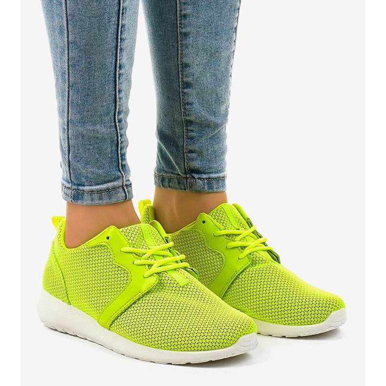 Grüne Damen Sportschuhe Z105 1