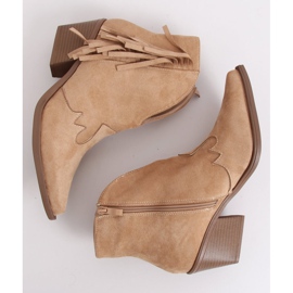 Damen Cowboystiefel beige NC999 Beige 1