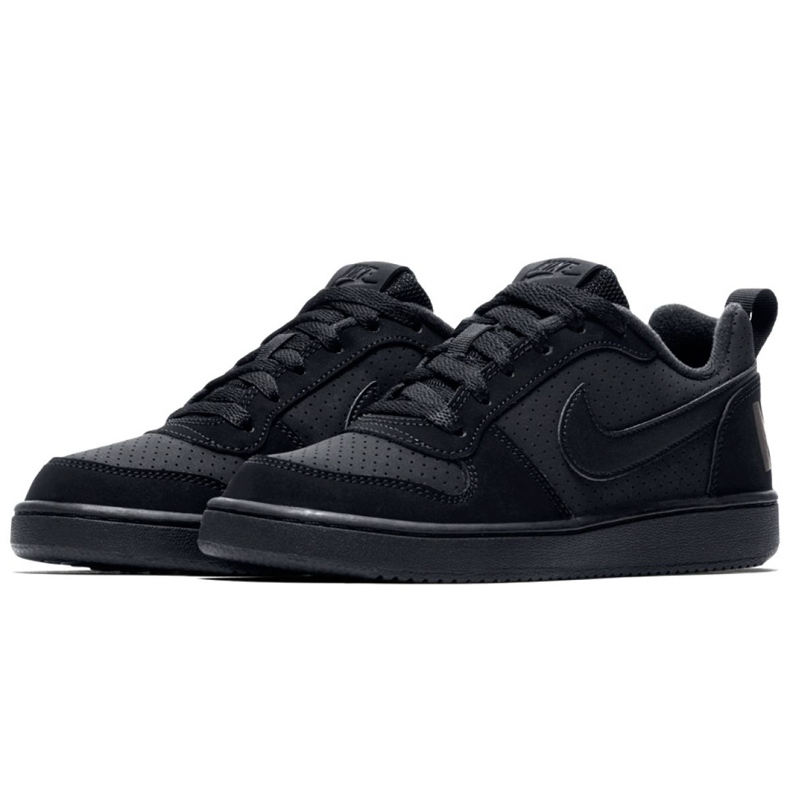 Nike Court Borough Low Gs 839985 001 schwarz 2