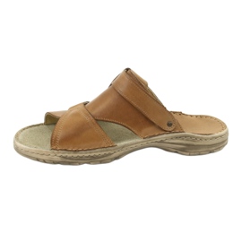 Bequeme Naszbut 024 beige Hausschuhe Sandalen 2