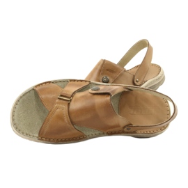 Bequeme Naszbut 024 beige Hausschuhe Sandalen 5