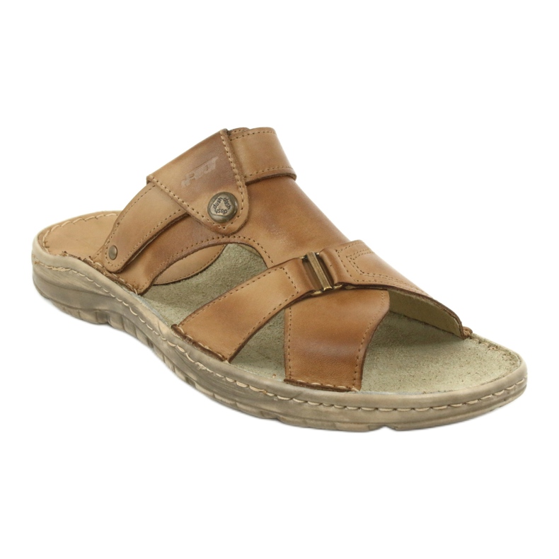 Bequeme Naszbut 024 beige Hausschuhe Sandalen 1
