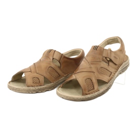 Naszbut Bequeme Ledersandalen 036 / A beige 4