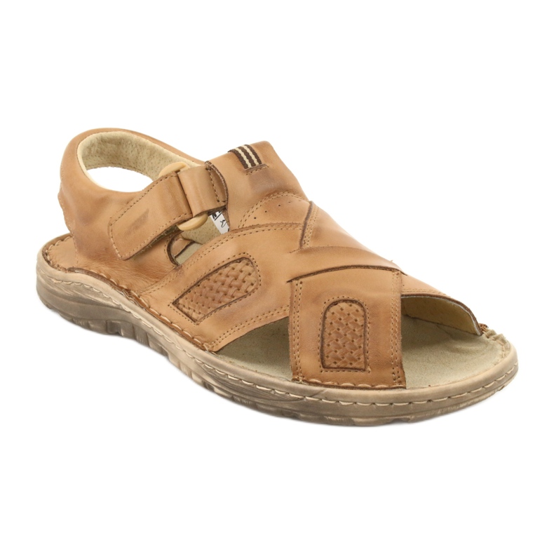 Naszbut Bequeme Ledersandalen 036 / A beige 1