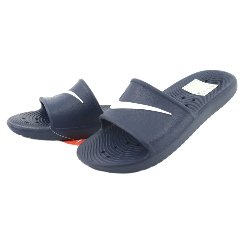 Nike Sportswear Kawa Shower M weiß navy blau 2