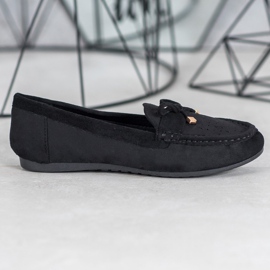 Cm Paris Slipper mit Schleife schwarz 2