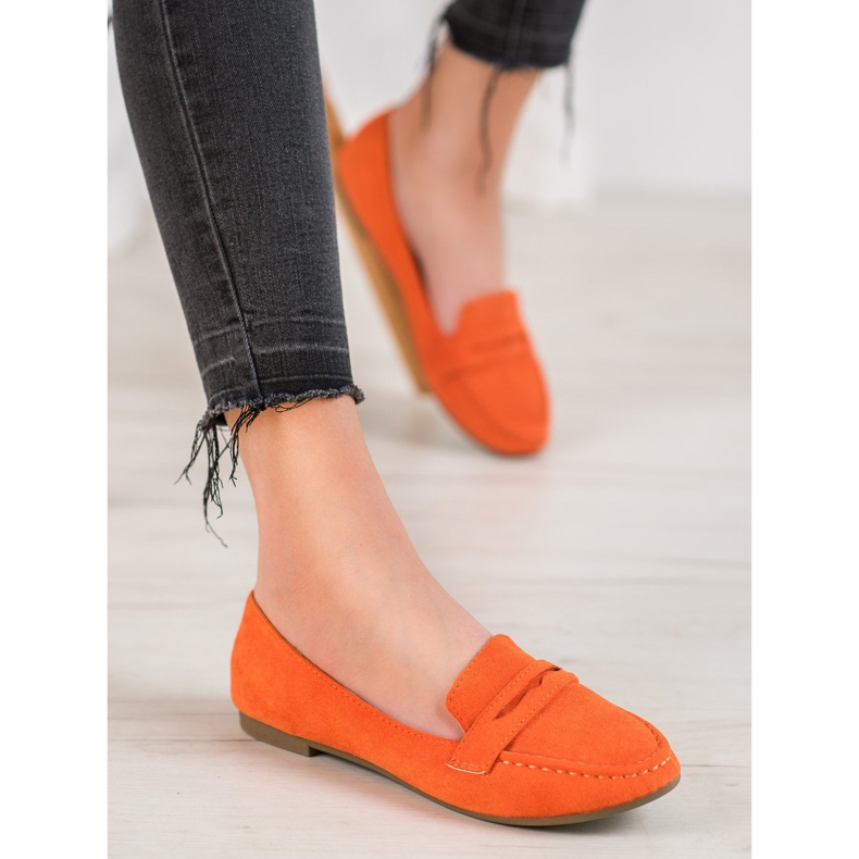 Anesia Paris Stylische Ballerinas orange 1