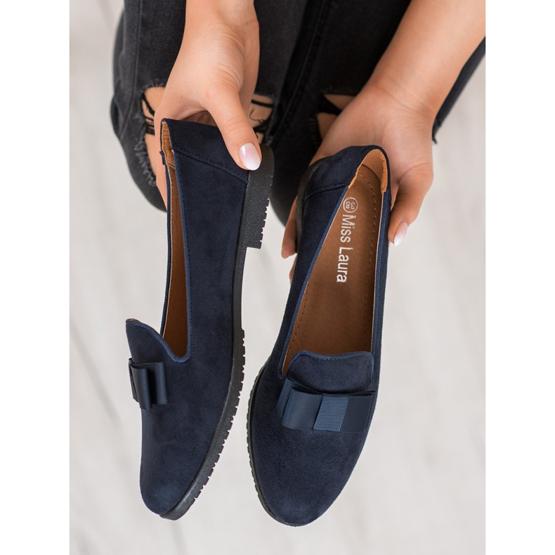 Miss Laura Lords mit einem Bogen navy blau 1