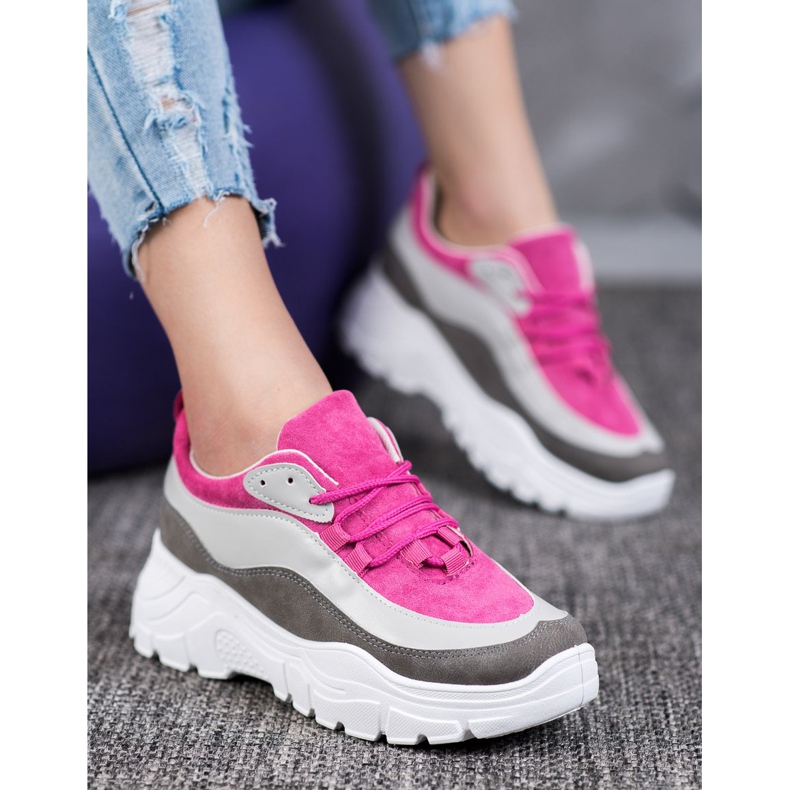 SHELOVET Bunte Turnschuhe mehrfarbig 1