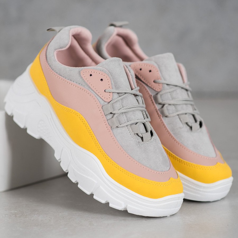 SHELOVET Bunte Turnschuhe mehrfarbig 1