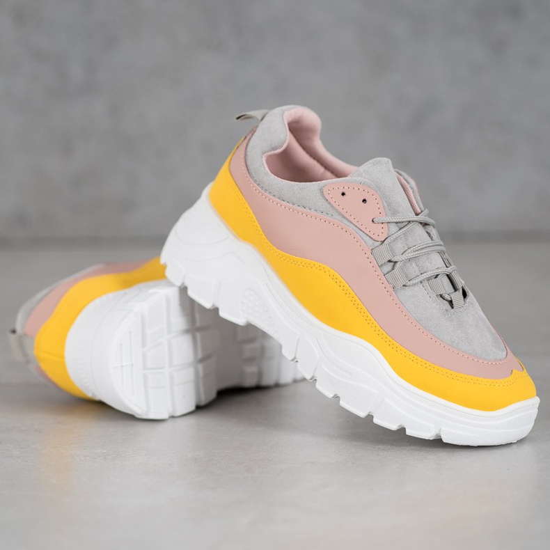 SHELOVET Bunte Turnschuhe mehrfarbig 2