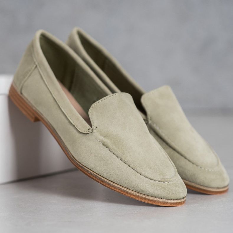 Seastar Klassische Loafer grün 1
