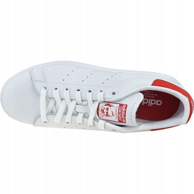 Adidas Stan Smith M EF4334 Schuhe weiß rot 2
