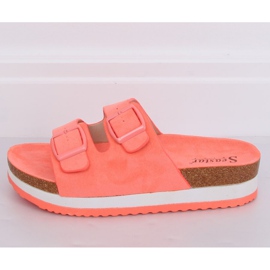 Koralle Hausschuhe SS115P Coral mehrfarbig orange 2