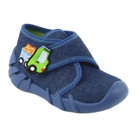 Befado Kinderschuhe 523P012 navy blau blau 1