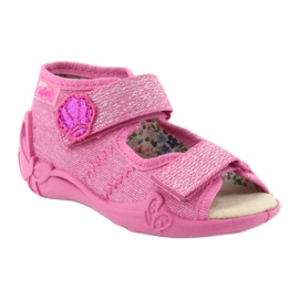 Befado gelb Kinderschuhe 342P011 rosa 1