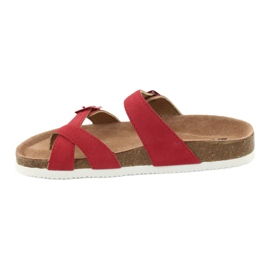 Profilierte Flip-Flops Big Star 274638 rot 2
