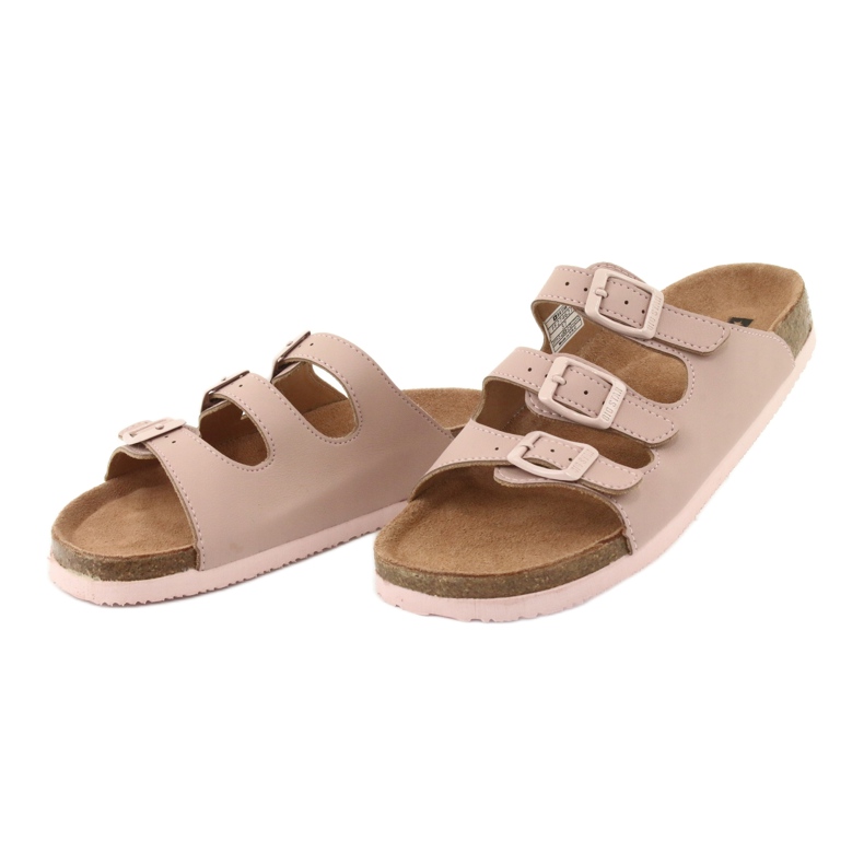 Profilierte Hausschuhe Big Star 274627 mehrfarbig rosa 3