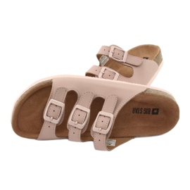 Profilierte Hausschuhe Big Star 274627 mehrfarbig rosa 4