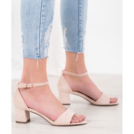 Seastar Bequeme Sandalen mit hohen Absätzen braun 1