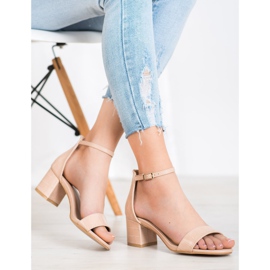 Seastar Sandalen mit Öko-Leder braun 1