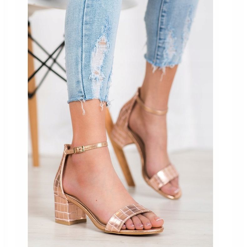 Seastar Sandalen mit Öko-Leder rosa 2