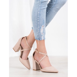 Seastar Beige Wildleder Pumps 1