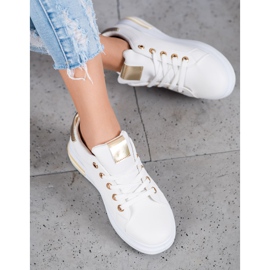 SHELOVET Modische Sportschuhe weiß 1