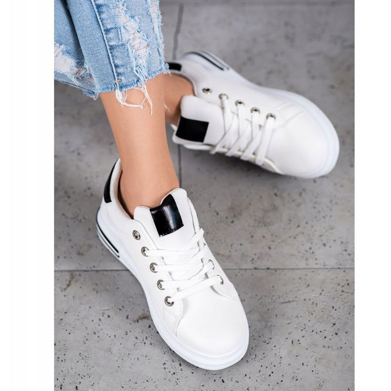 SHELOVET Modische Sportschuhe weiß 2