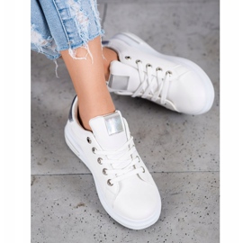 SHELOVET Modische Sportschuhe weiß 2