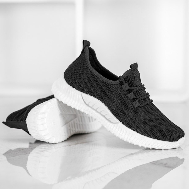 SHELOVET Textile Sportschuhe schwarz 1