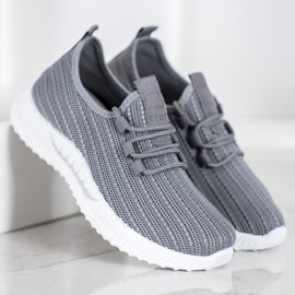 SHELOVET Textile Sportschuhe grau 2