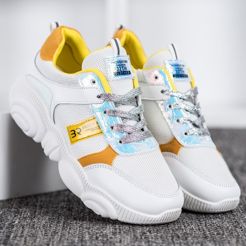 SHELOVET Bequeme Sportschuhe weiß 2