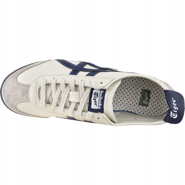 Asics Onitsuka Tiger Mexico 66 U DL408-1659 Schuhe beige navy blau 2