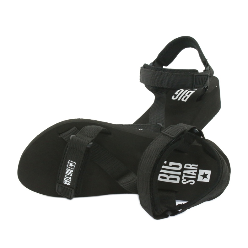 Textilsandalen Big Star 274A349 schwarz 4