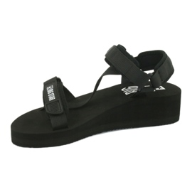 Textilsandalen Big Star 274A349 schwarz 2